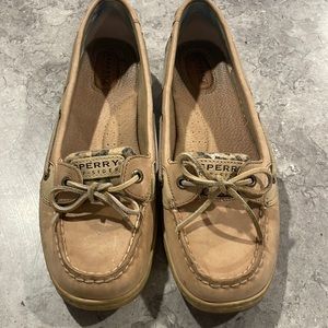 Used Sperry leopard shoes